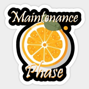 Maintenance Phase Sticker